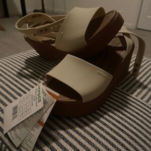 Crocs Brooklyn Ankle Strap Wedge